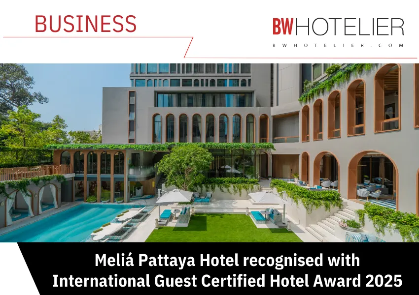 Meliá Pattaya Wins International Guest Certified Hotel Award 2025
