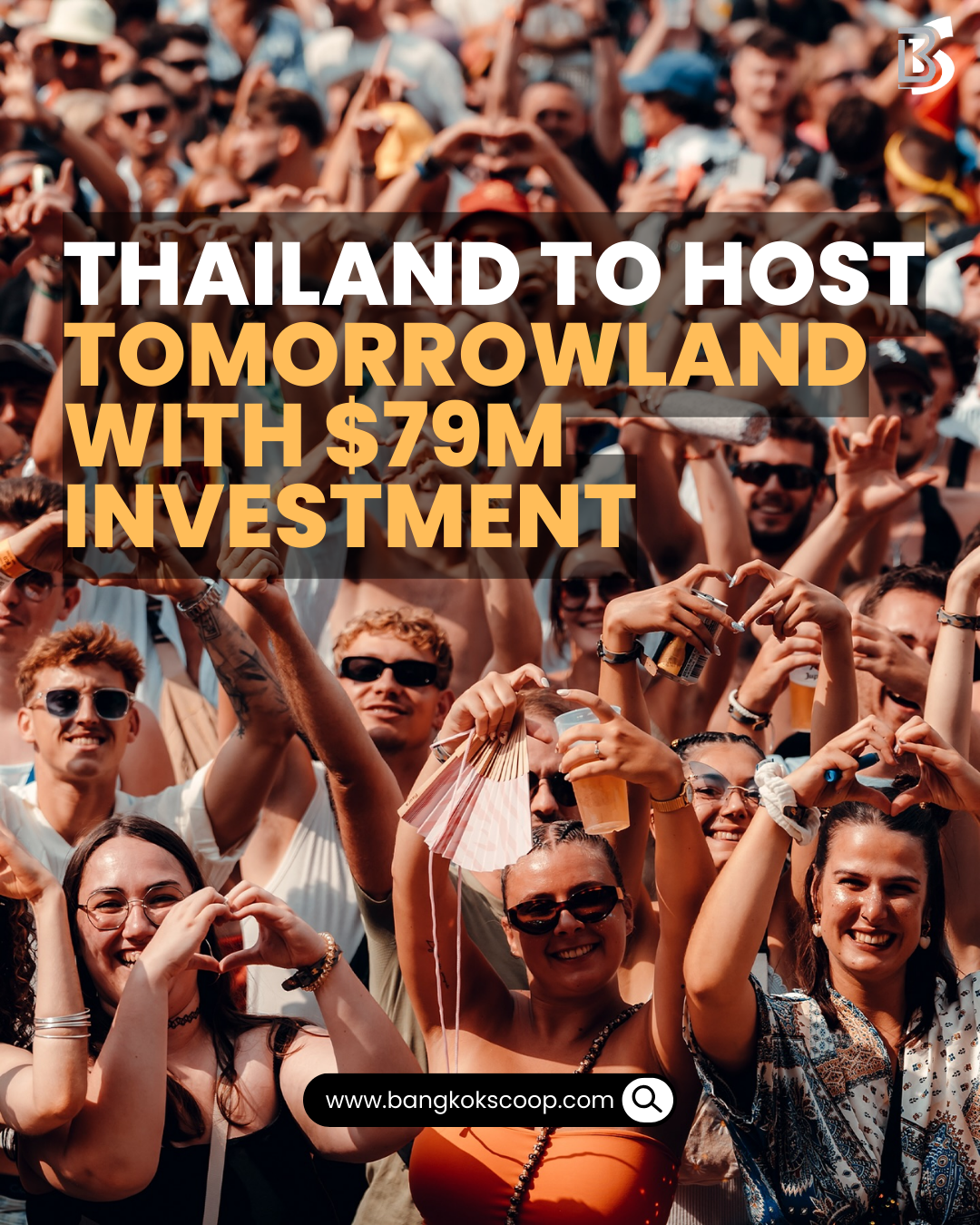 Thailand to Host Tomorrowland with $79M Investment