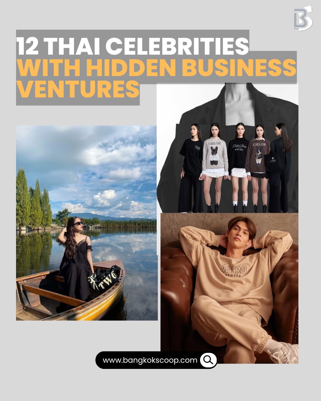 12 Thai Celebrities with Hidden Business Ventures