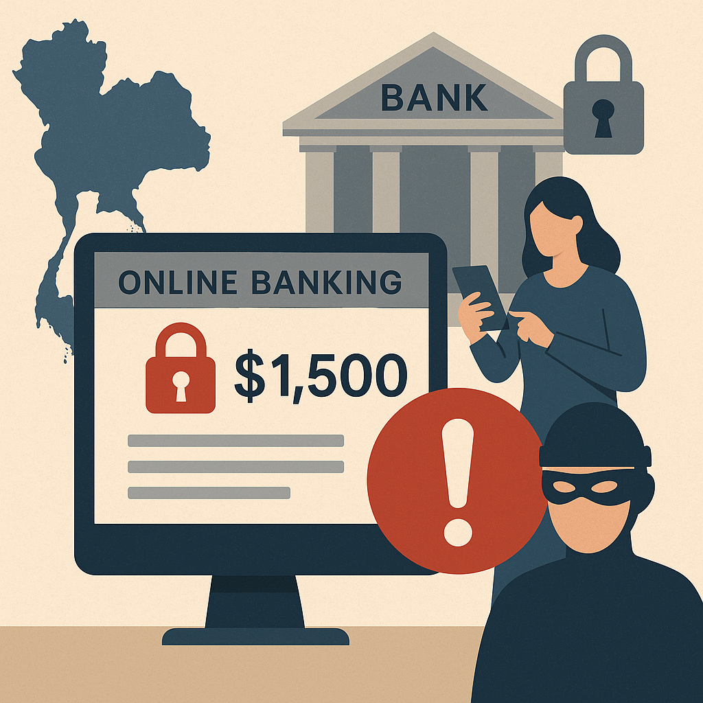 Thailand Caps Online Transfers at $1,500 to Combat Scams
