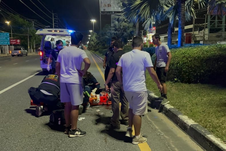 ChatGPT said: Arab Tourists Injured in Pattaya Street Race Crash