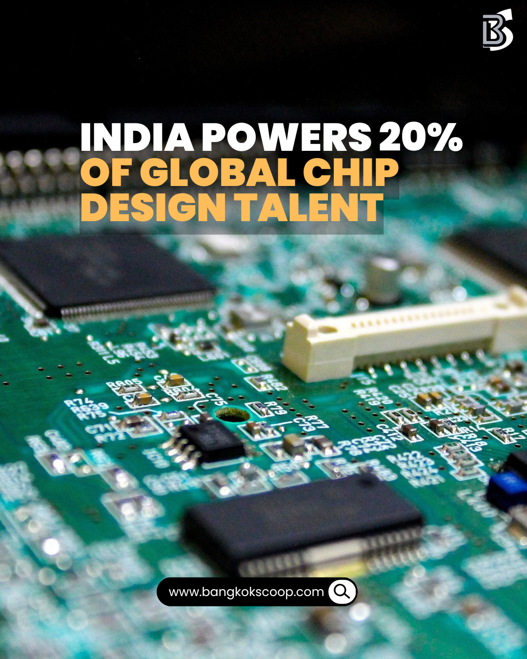 India Powers 20% of Global Chip Design Talent