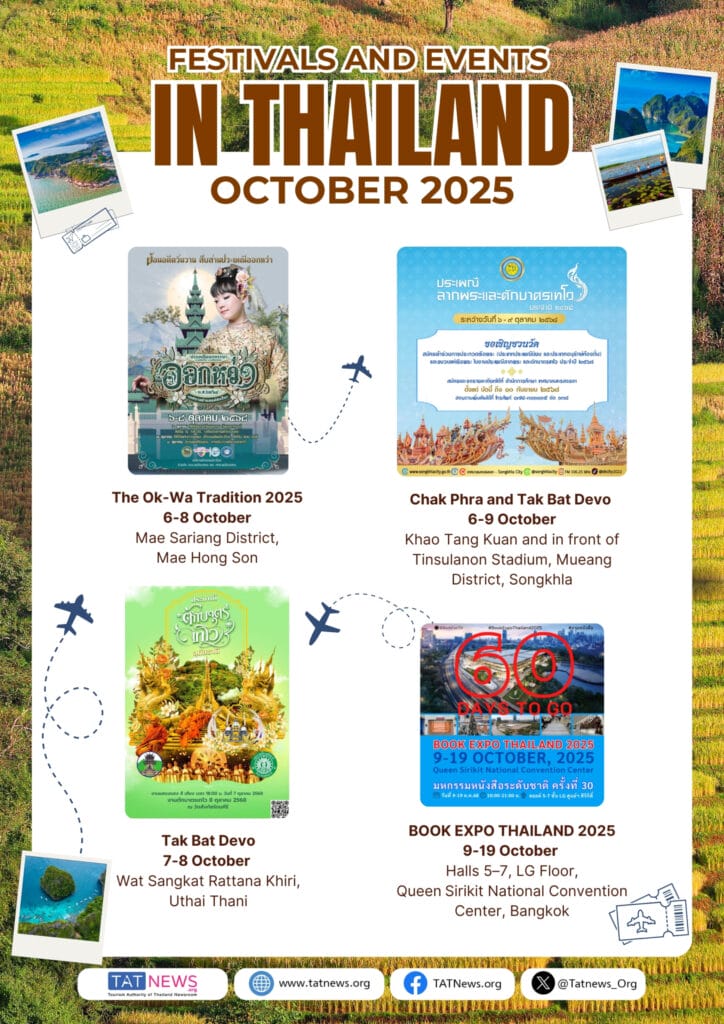Thailand Cultural Festivals & Events – October 2025