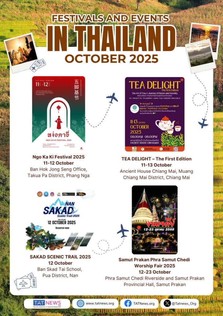 Thailand Cultural Festivals & Events – October 2025