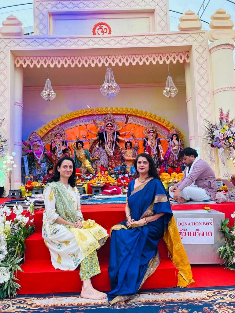 Durga Puja at Vishnu Temple, Silom – A Blissful Experience in Bangkok