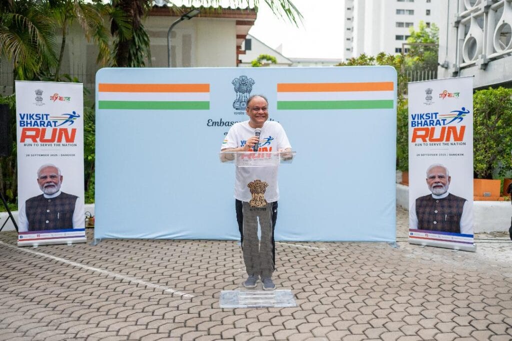 Indian Embassy Bangkok Hosts Inspiring Viksit Bharat Run 2025
