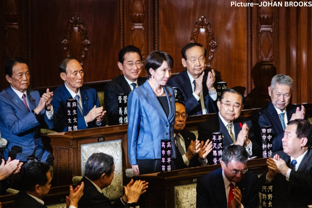 Sanae Takaichi Becomes Japan’s First Woman Prime Minister