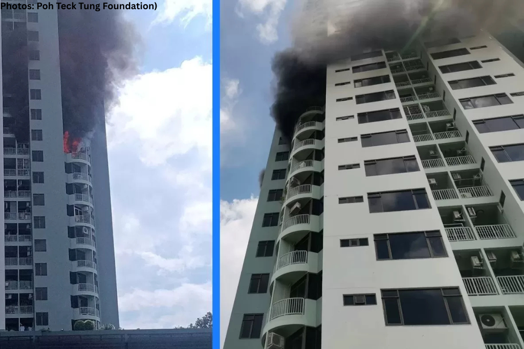 Massive Blaze Erupts at 38-Storey Condominium in Bangkok