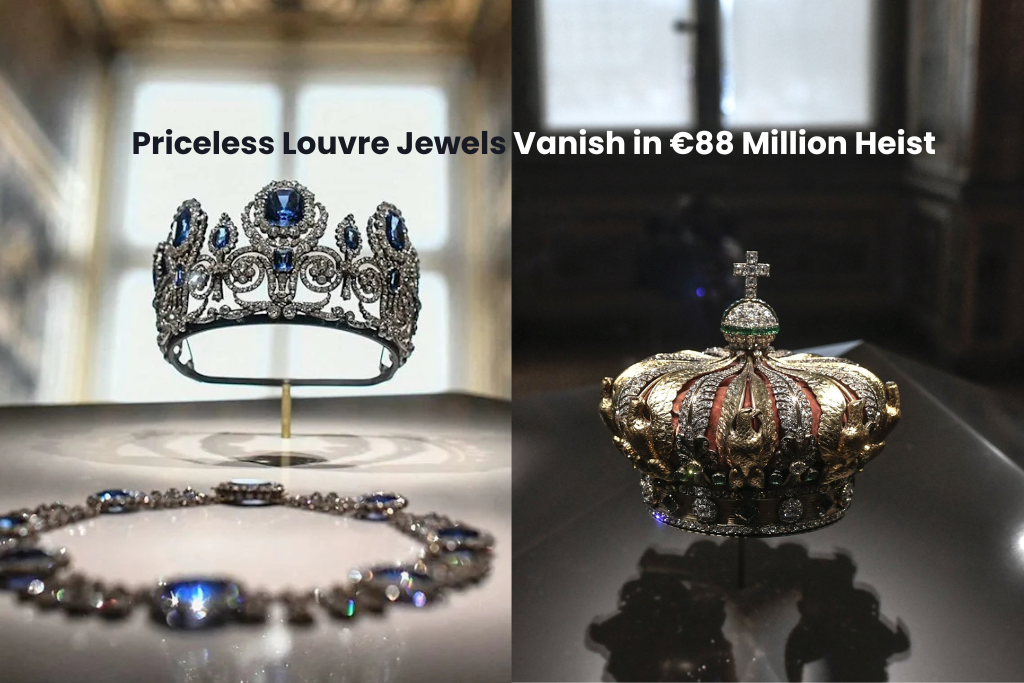 Priceless Louvre Jewels Vanish in €88 Million Heist