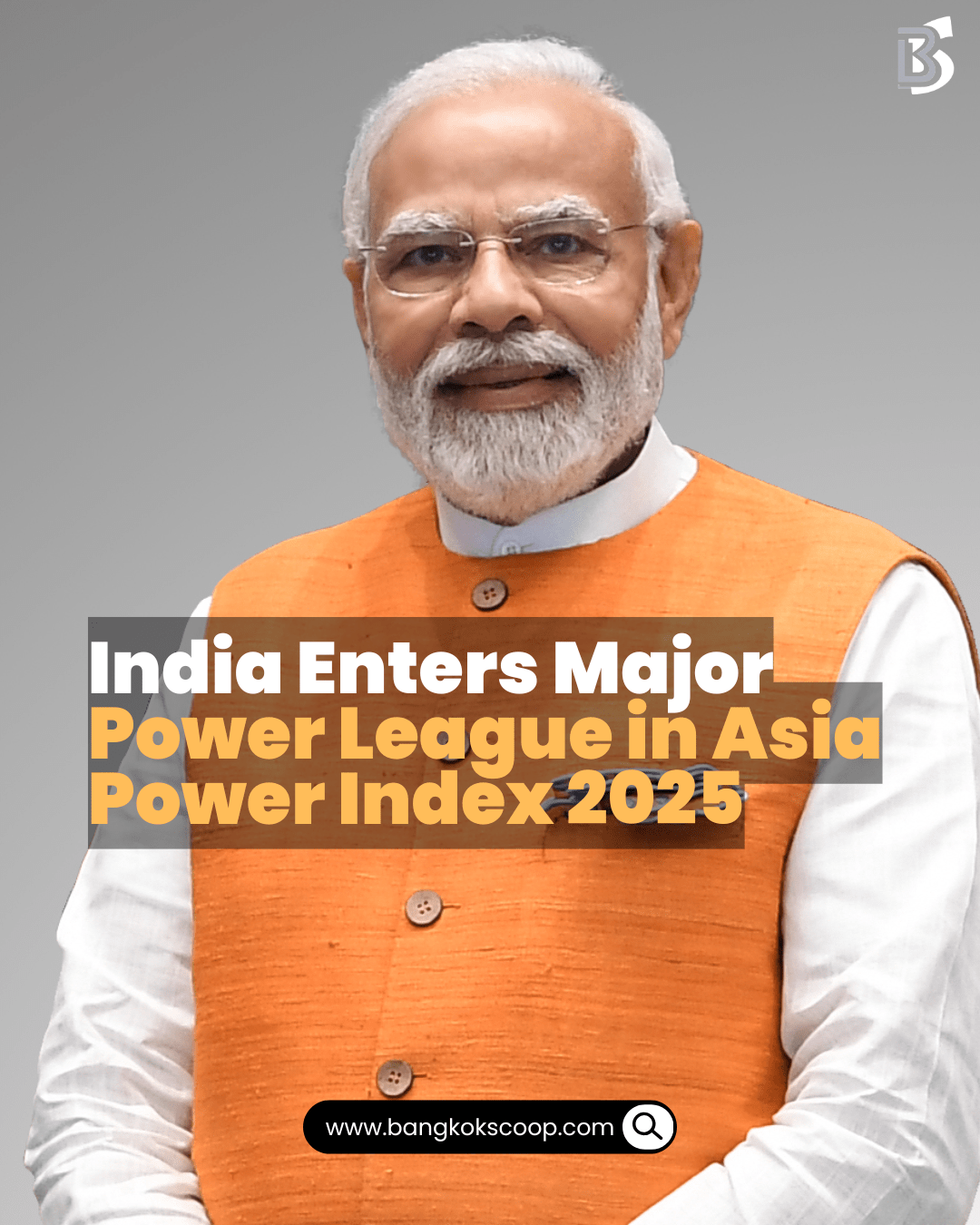India Enters Major Power League in Asia Power Index 2025