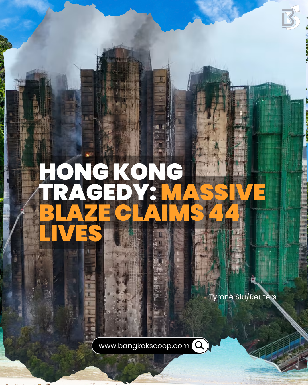 Hong Kong Tragedy: Massive Blaze Claims 44 Lives