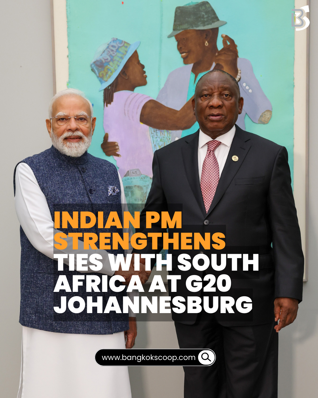 Indian PM Meets South African President at G20 Johannesburg, Strengthens Strategic Partnership