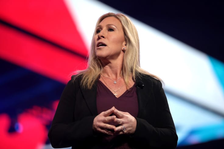 A New Tone from Marjorie Taylor Greene