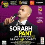 Dec 13 — Sorabh Pant LIVE at The Comedy Club Bangkok!
