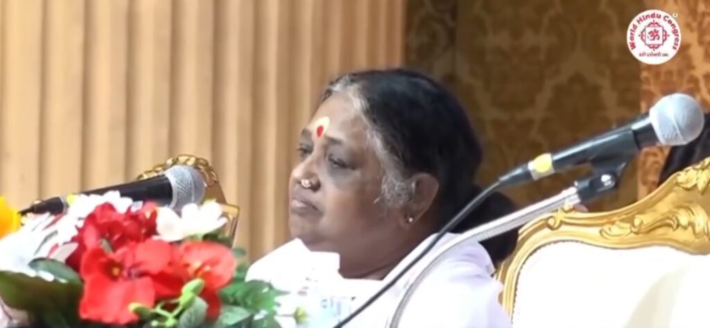 Mata Amritanandmayi Devi's Spiritual Blessings Mark the End of WHC 2023