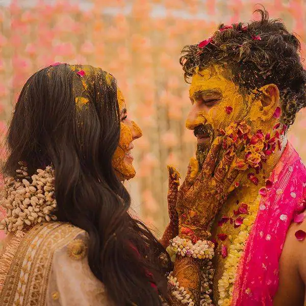 Katrina Kaif-Vicky Kaushal wedding: The couple’s haldi ceremony was straight out of a big, fat, Punjabi, Bollywood shaadi – view pics
