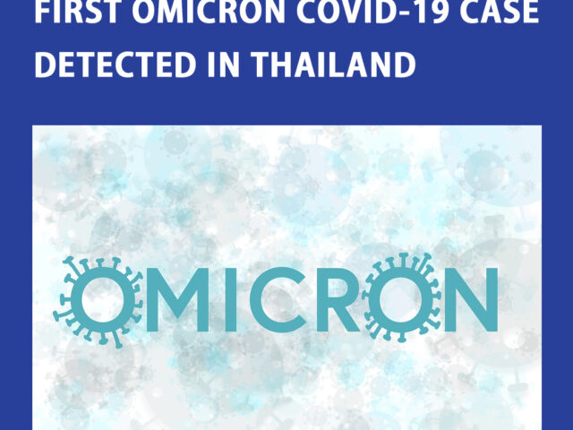 First Omicron COVID-19 Case Detected in Thailand