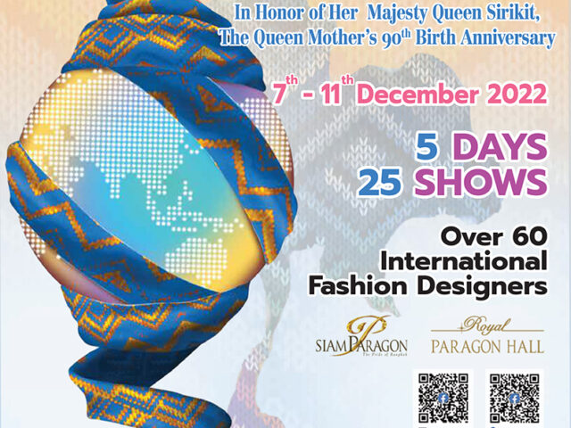 3rd International Thai Silk Fashion Week from December 7-11 at Siam Paragon, Bangkok