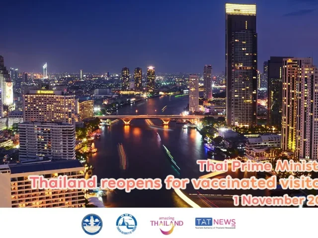 Thailand to lift quarantine for vaccinated visitors from low-risk countries from November