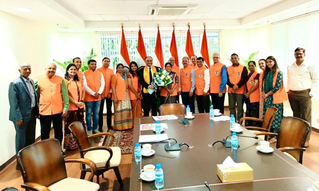 VHP Thailand's Leadership Meets with Ambassador Nagesh Singh to Forge Stronger Ties for Bharat's Advancement