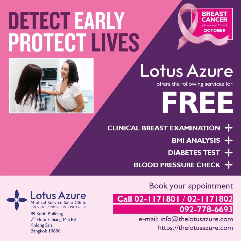 Detect Early. Protect Lives. This October, Get Screened for Breast Cancer at Lotus Azure