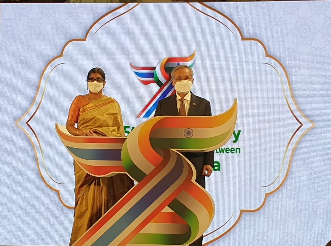 Logo Unveiling Ceremony on the occasion of 75 Years of India-Thailand Diplomatic Relations￼