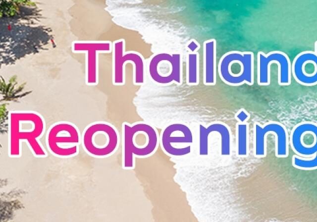 Thailand reopens for tourism