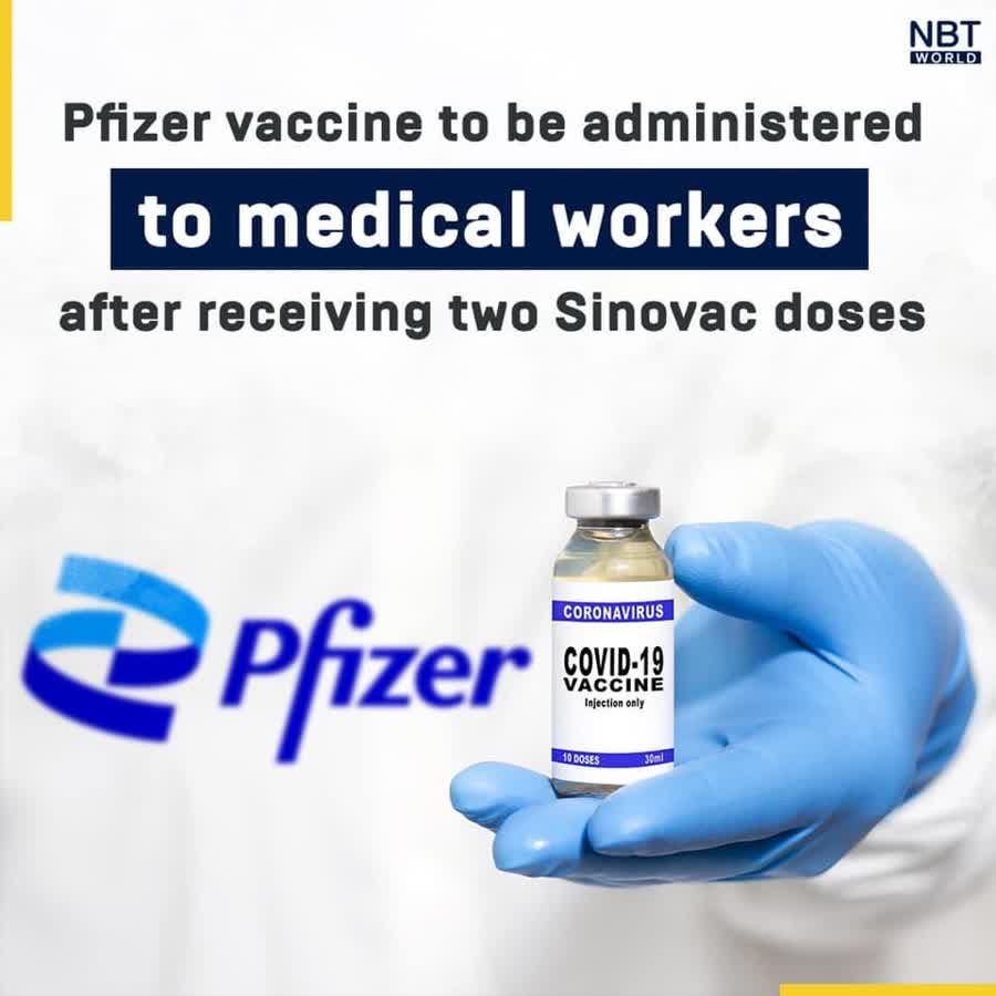 Pfizer vaccine to be administered to medical workers