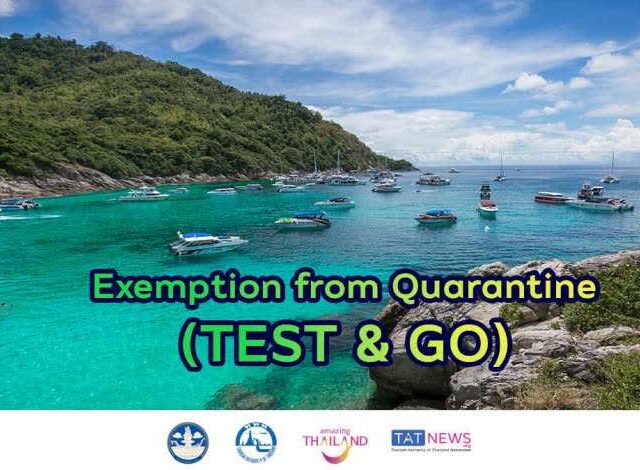 Thailand reinstates Test & Go entry, effective 1 Feb