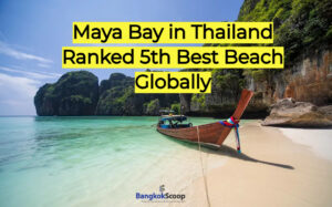 Maya Bay in Thailand Ranked 5th Best Beach Globally