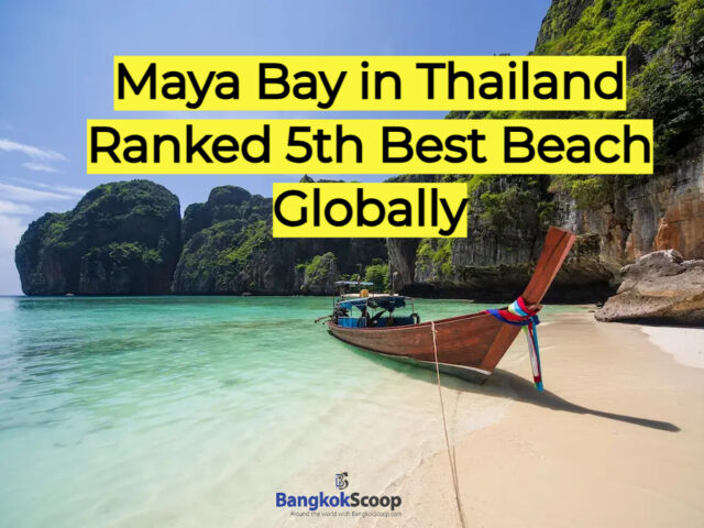 Maya Bay in Thailand Ranked 5th Best Beach Globally