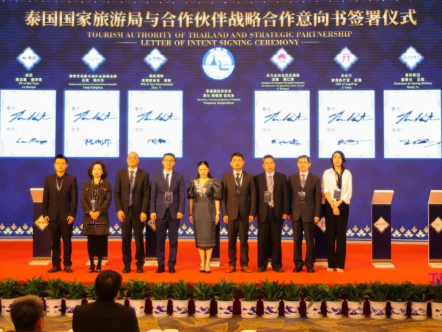 Thai PM Facilitates Landmark LOI Signing between TAT and Eight Leading Chinese Tourism Collaborators